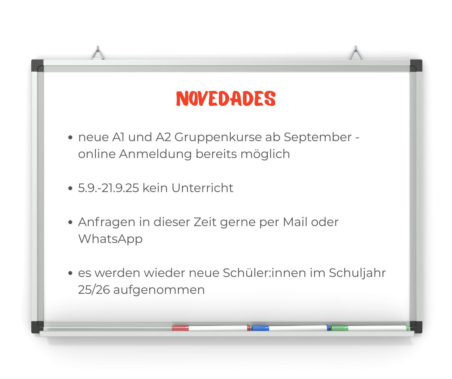neue Spanischkurse online jetzt anmelden Conexito